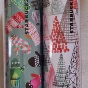 2 Collectible Starbuck's Tumblers cups
